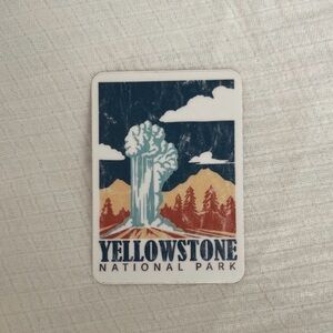 5/$20 Yellowstone National Park Sticker